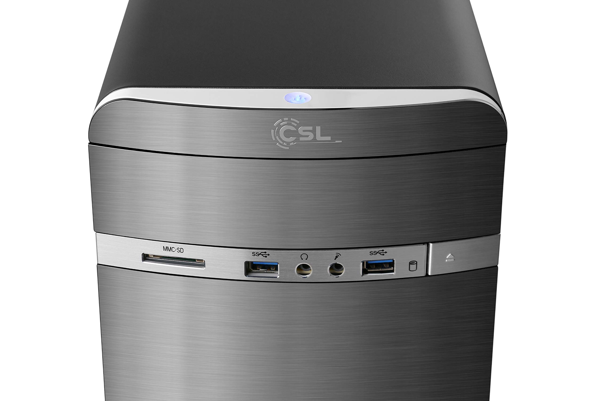 Gaming PC mit Windows 11 Pro | AMD Ryzen 3 3200G 4x3.6GHz | AMD Radeon | 2000GB M.2 NVMe | 32GB DDR4 RAM | WLAN | Entry Level Computer für Zocker, Gamer Desktop Rechner zum Spielen | A11361
