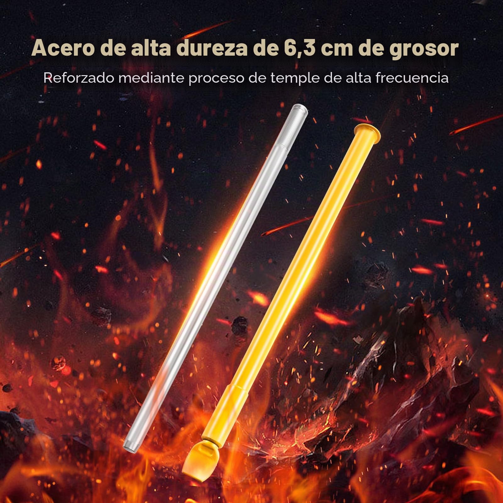 VEVOR Martillo Deslizante Desmontadora de Neumáticos 117,5 cm Ligera y Portátil Desmontadora Manual de Neumáticos de Acero para Desmontar Neumáticos de Llanta sin Dañarlo Taller de Coches Garaje