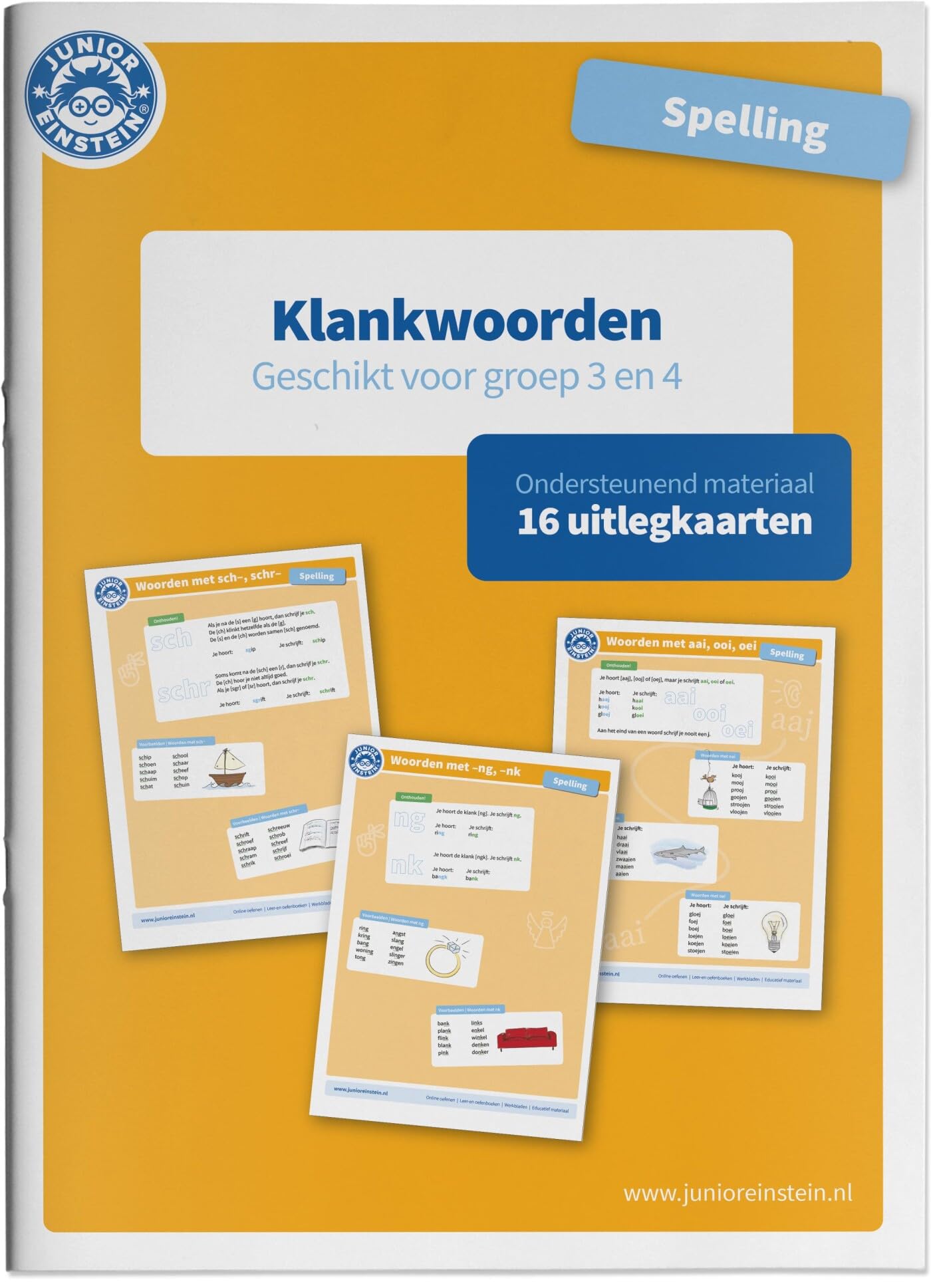 Spelling Klankwoorden: Geschikt voor groep 3 en 4