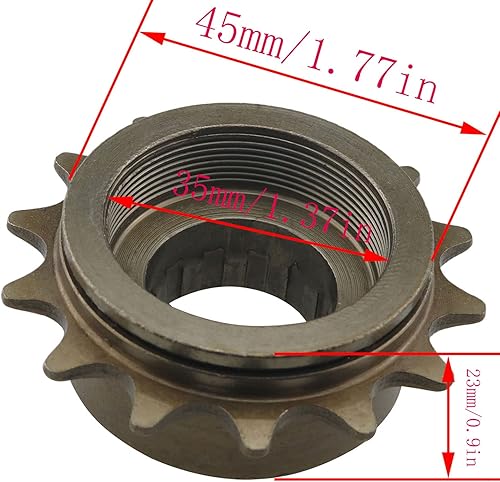 Miniatura 2 de CHENJIN Acero Bicicleta Carretera Rueda Libre Bronce 14T Dientes 34MM Rueda Libre Rueda Libre Rueda Volante Accesorio Bicicleta