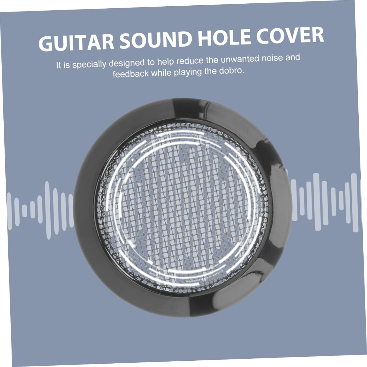 Toyvian 8pcs Dobro Sound Screen Guitar Soundhole Insert Acoustic Guitar Sound Hole Cover Resonator Part Essential Accessory