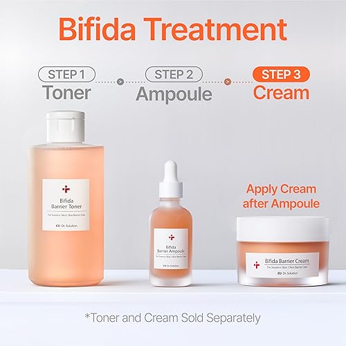 Miniatura 6 de CU DR. SOLUTION Bifida Barrier Cream, Hidratante CUSKIN Coreano Hidratante para el Cuidado de la Piel con Ceramida NP, Squalano y Ácido Hialurónico