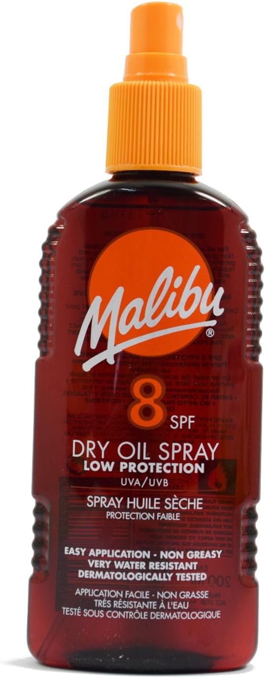 Malibu Dry Oil Spray SPF8 Amazon.co.uk Beauty