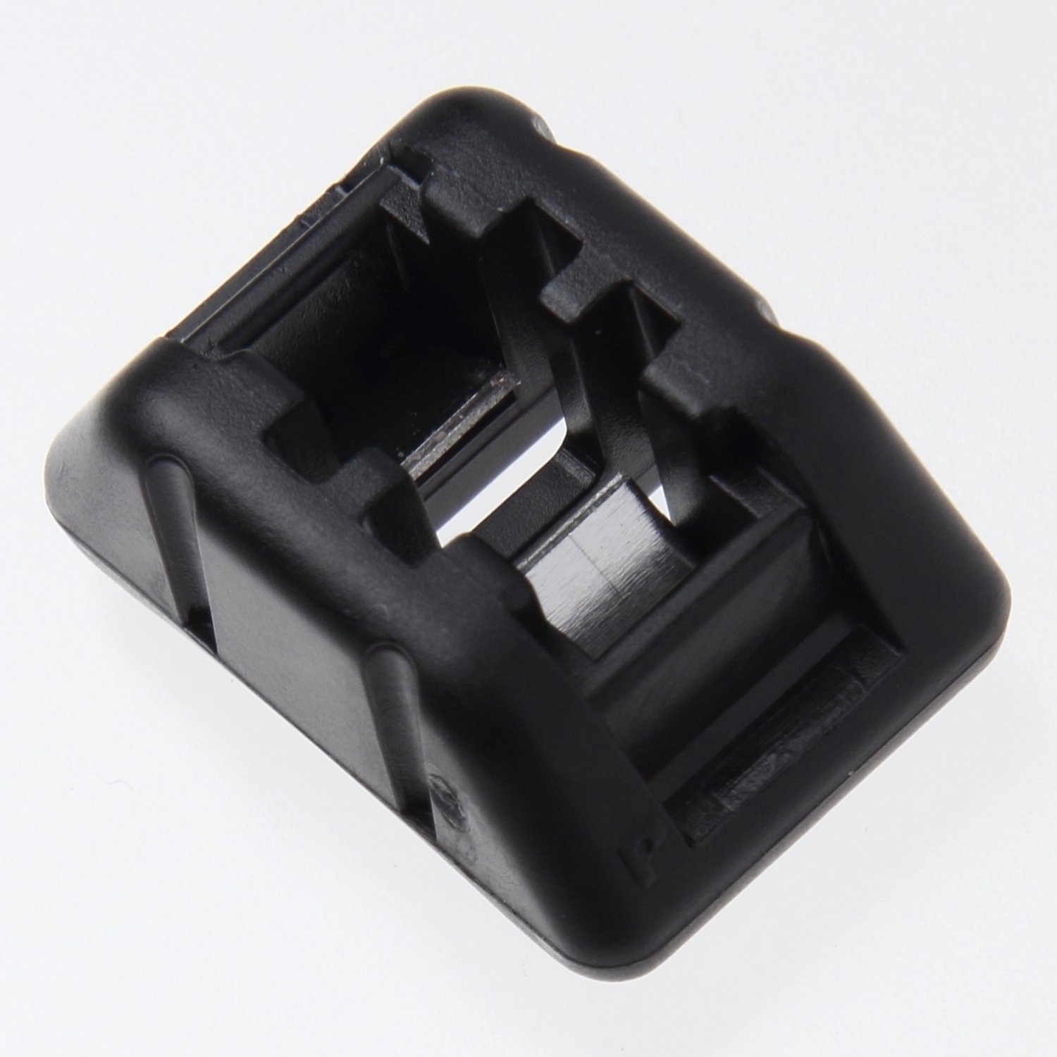 Panduit DTHH-Q0 Dura-Ty Cable Tie Heads, Weather Resistant Acetal, Heavy Cross Section, 25 Heads, Black (Pack of 25)