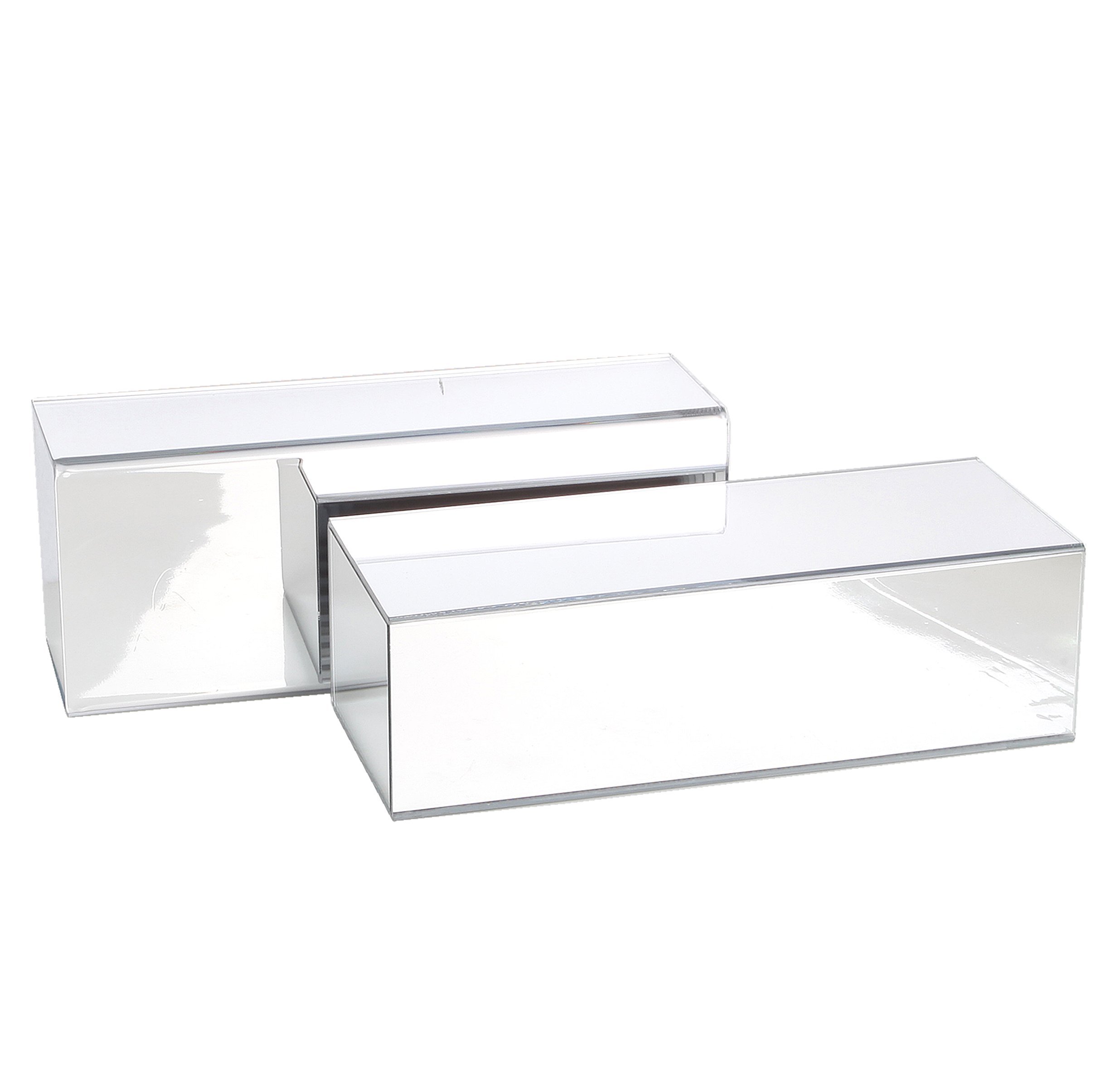 AMKO CSR-MS Mirror Shoe Display - Single (Pack of 2)