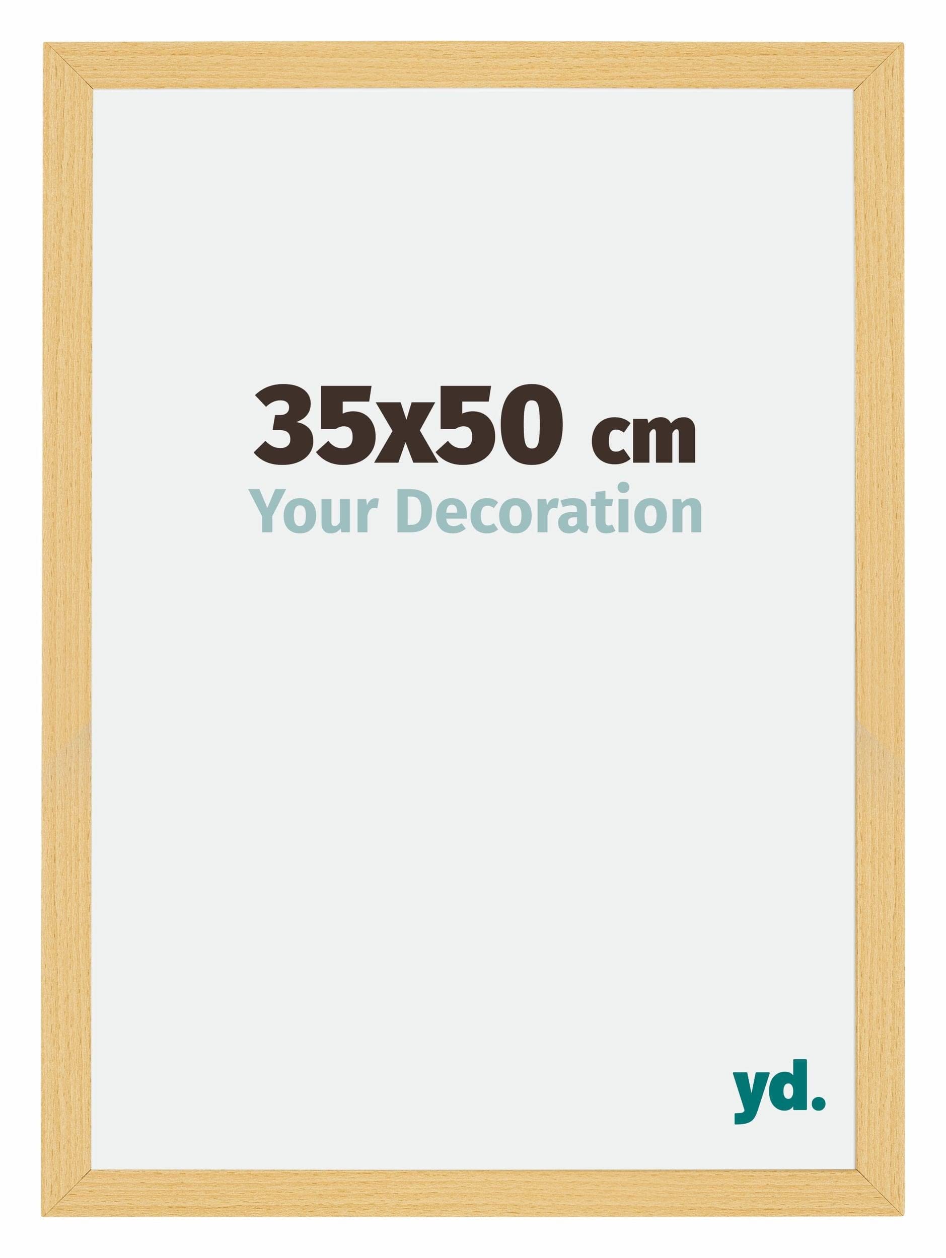 Your Decoration - Picture Frame 35x50 cm - Beech Design - Decorative Wall Frame in MDF with Antireflection - Frame 35x50 - Mura โ image 1
