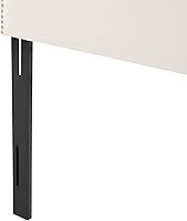 Vista 8 de Christopher Knight Home Nora - Cabecero totalmente tapizado, tamaño Queen / Full, color marfil