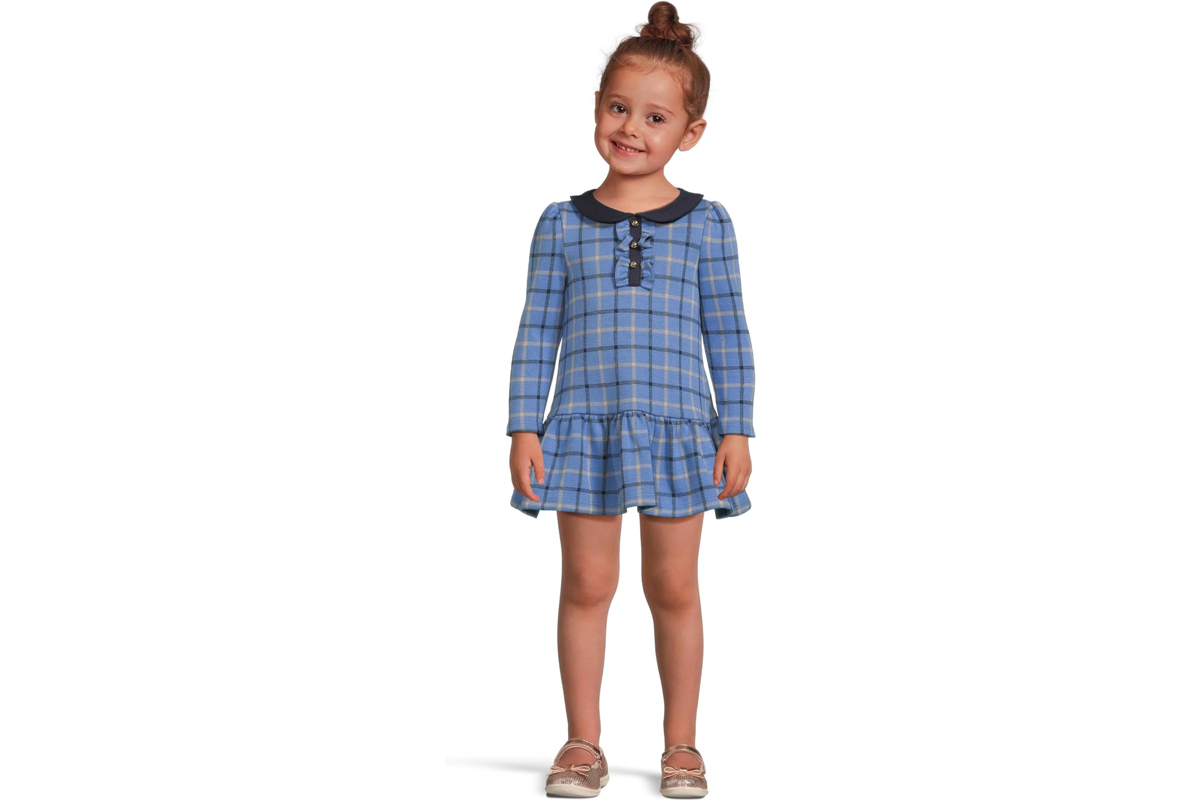Платье Janie and Jack Jacquard Plaid Dress (Infant)