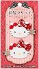 Sanrio 086118 Deluxe Hello Kitty Bangs Clip Red