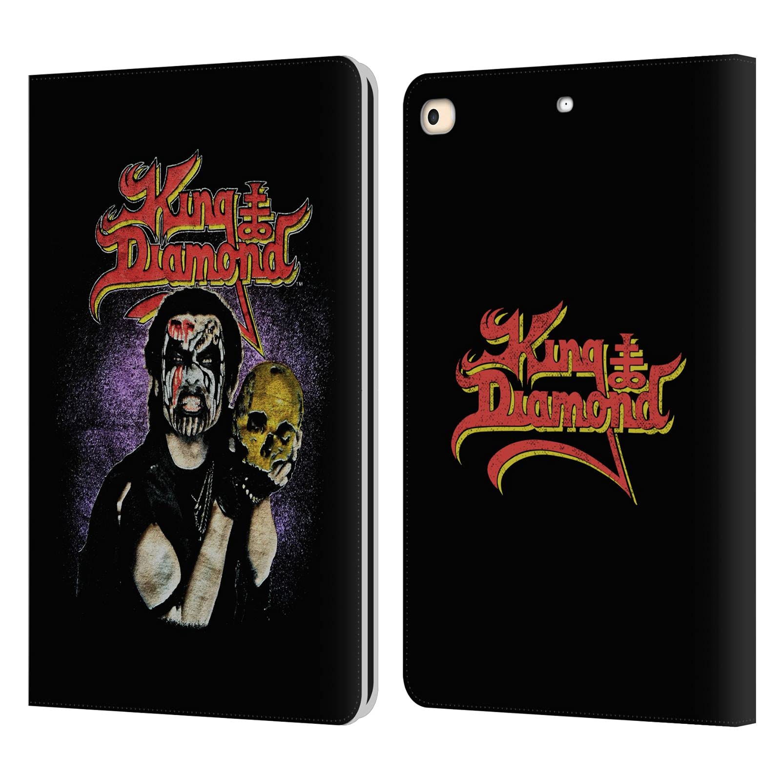 Head Case Designs King Diamond Étui Cuir iPad 9.7 2017 2018 - 7