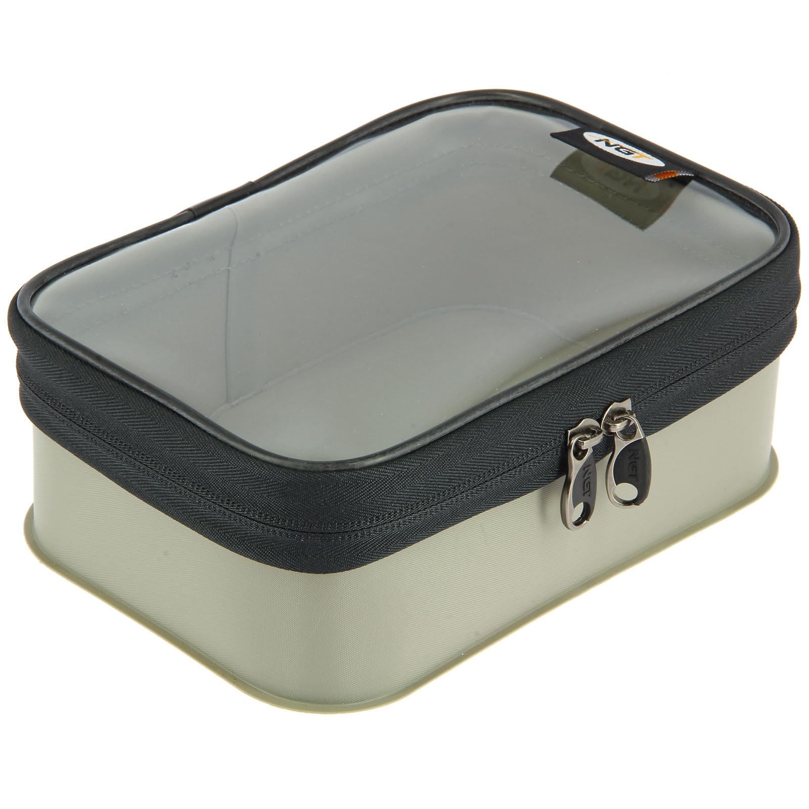 EVA Tackle Storage Bag Set Water-Resistant Clear Top Fishing Accessory Case Small, Medium & Large Rigid Boxes for Terminal Tackle, Bait, PVA (Medium)