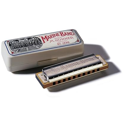 Hohner Marine Band Harmonica, Key of F#/Gb