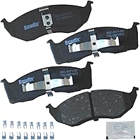 Vista 273 de Pastillas de Freno Delanteras Cerámicas Bendix Priority1 CFC430A para Modelos Selectos INFINITI G35, I30, Nissan 350Z, Altima, Juke, Maxima, Sentra