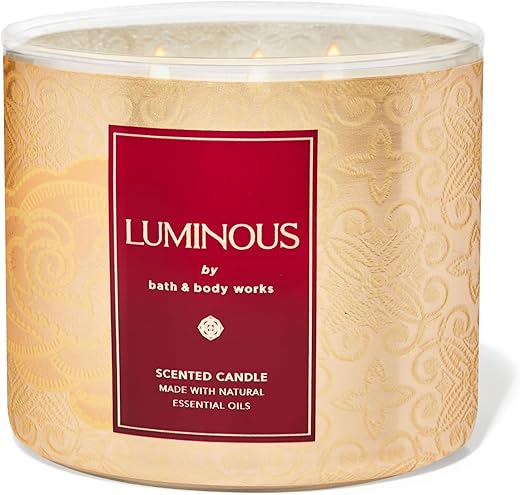 Bath & Body Works Luminous 3-Wick Candle