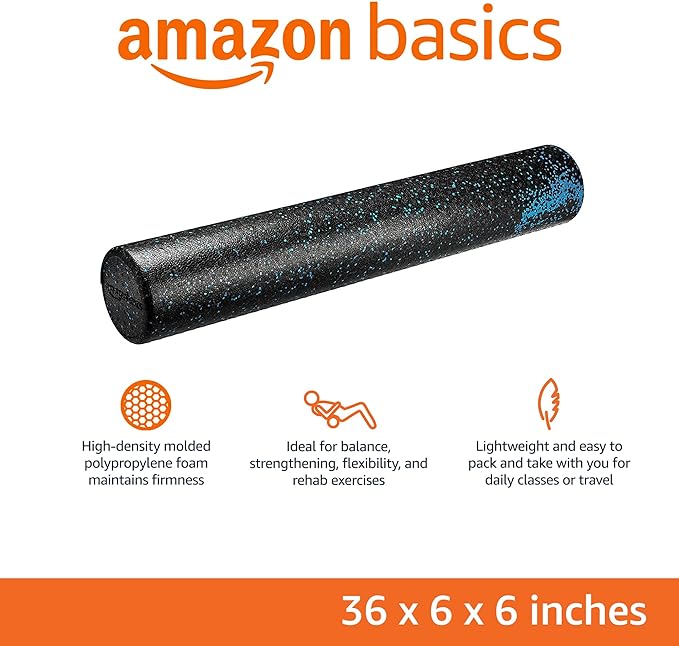 This foam roller is available in multiple sizes, typically ranging from 12 to 36 inches in length, allowing users to select the appropriate size based on their specific needs and the muscle groups they intend to target. The high-density foam is particularly effective for self-myofascial release, which can help reduce muscle tension, alleviate soreness, and prevent injury when used regularly as part of a workout or physical therapy routine.