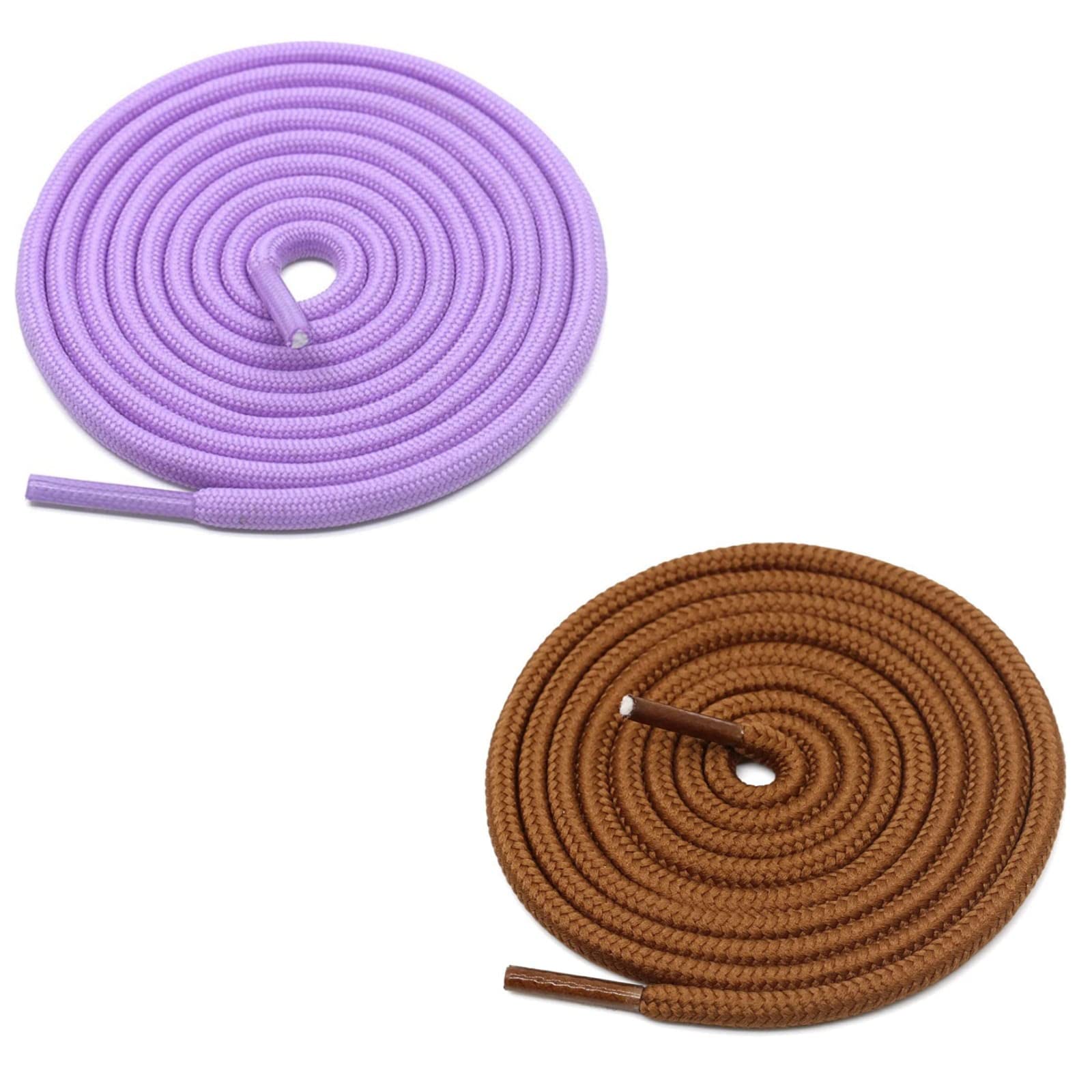 GRAH SANGRAH® (2 Pair (1 Pair Per Single Color) Unisex Shoelaces for Sport, Running Casual Shoes. (120 cm, PURPLE-CAMEL) (B0BTDM4SYS) Amazon Price History, Amazon Price Tracker
