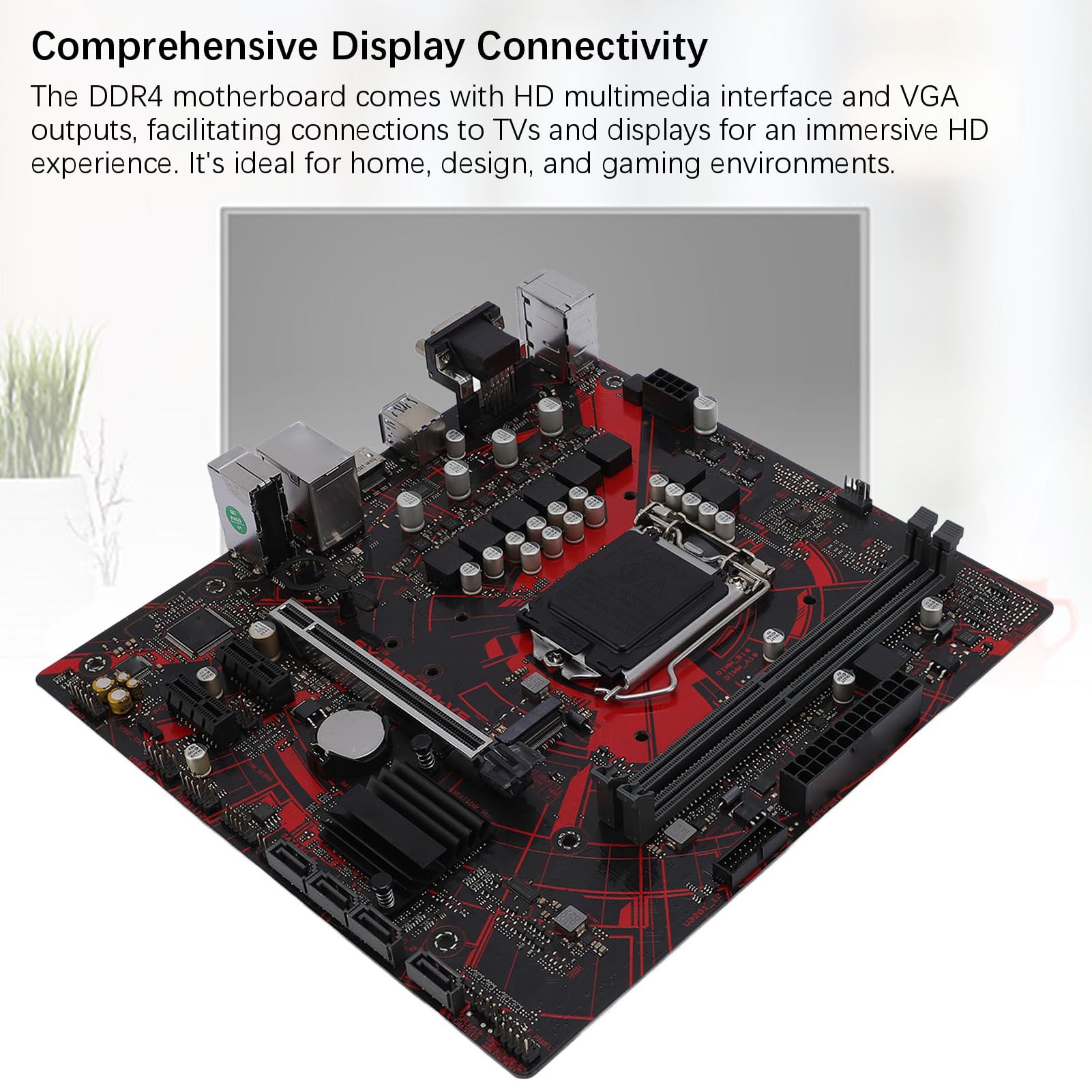 EX B460M V5 Płyta Główna, 2 -kanałowy DDR4 DIMM, PCIE X16, Cztery Seryjne ATA 3.0, HDMI/VGA, USB 3.2 2.0, dla 10. Generacji Procesorów Procesorowych 14nm