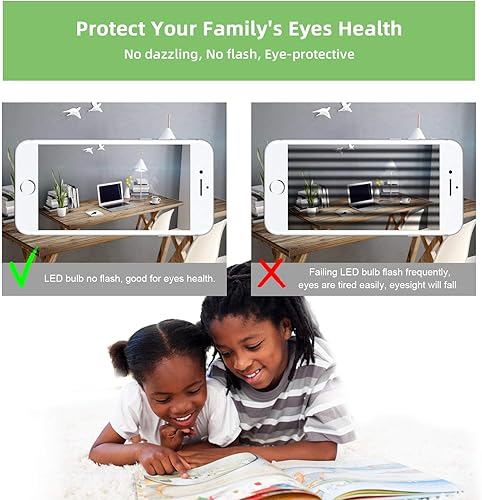 Miniatura 5 de Ganiude Bombillas LED de base intermedia E17, bombillas de globo G14 de 6 W (equivalente a 60 vatios), luz diurna de 600 lúmenes, 5000 K, bombillas