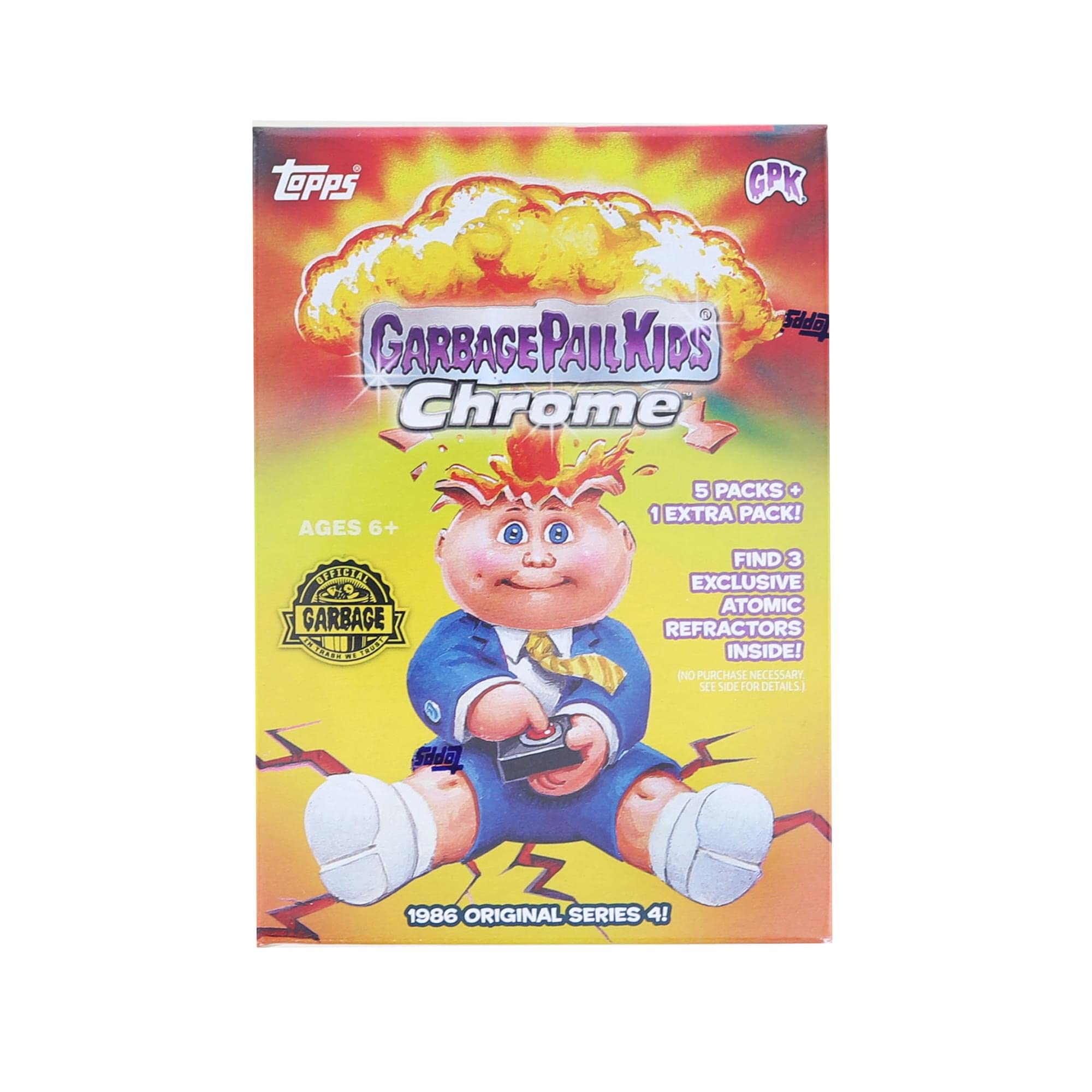 Amazon.co.jp: 2021 Topps Chrome Garbage Pail Kids Series 4 Card 