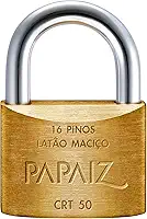 Cadeado Com Chave Tetra de CRT50 | Papaiz