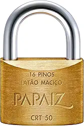 Cadeado Com Chave Tetra de CRT50 | Papaiz