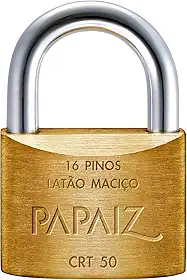 Cadeado Com Chave Tetra de CRT50 | Papaiz