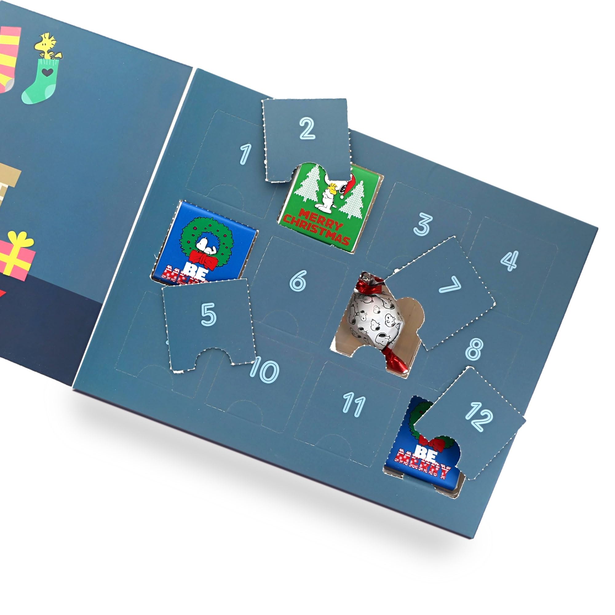 Amazon.com: Peanuts Chocolate Advent Calendar 12 Days Of Snoopy