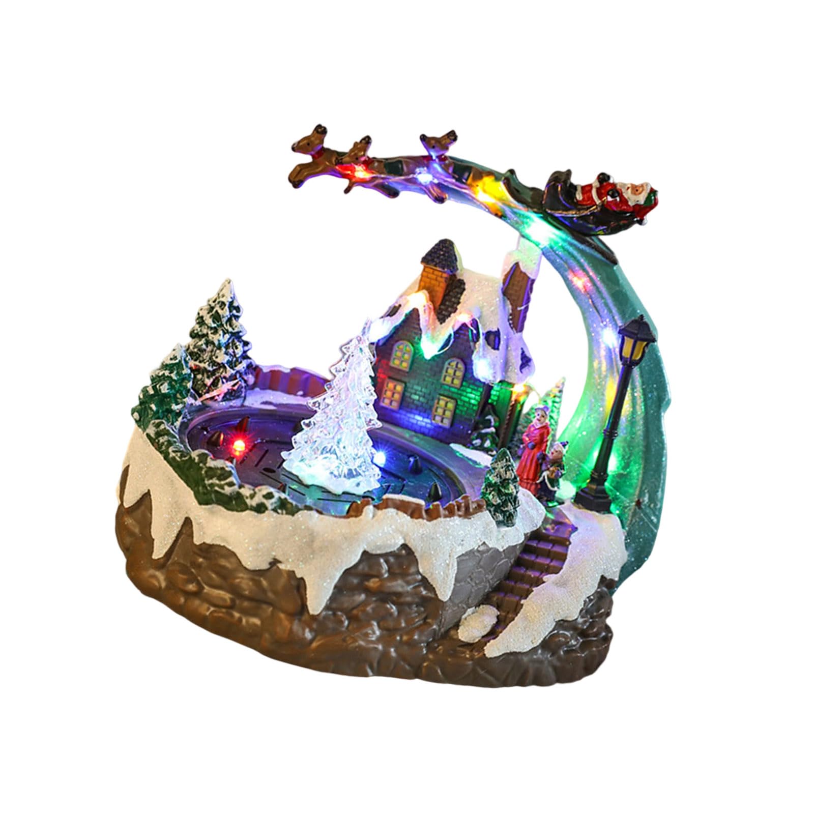 Kalttoy A Musical Water Spring Christmas Deck Whirling Rosin Decoration With Constructed In Radiances Nd Sound Musical Christmas Rosin Decoration