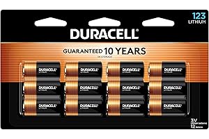 Duracell CR123A Batteries: Power Your Arlo Cameras
