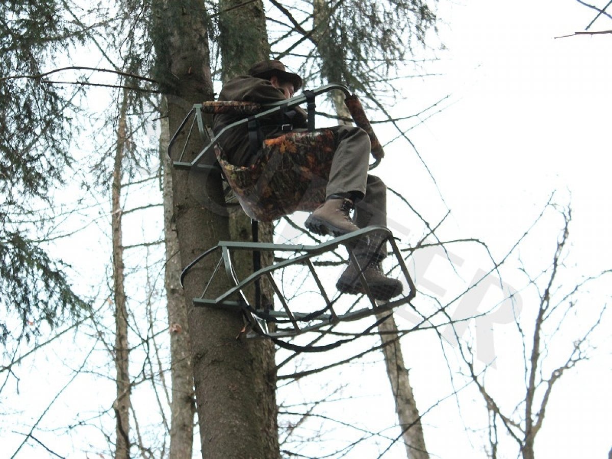 SUTTER Altana da Caccia Climbing & Hang-on trasportabile, la Pratica Alternativa alle postazioni soprelevate per Albero