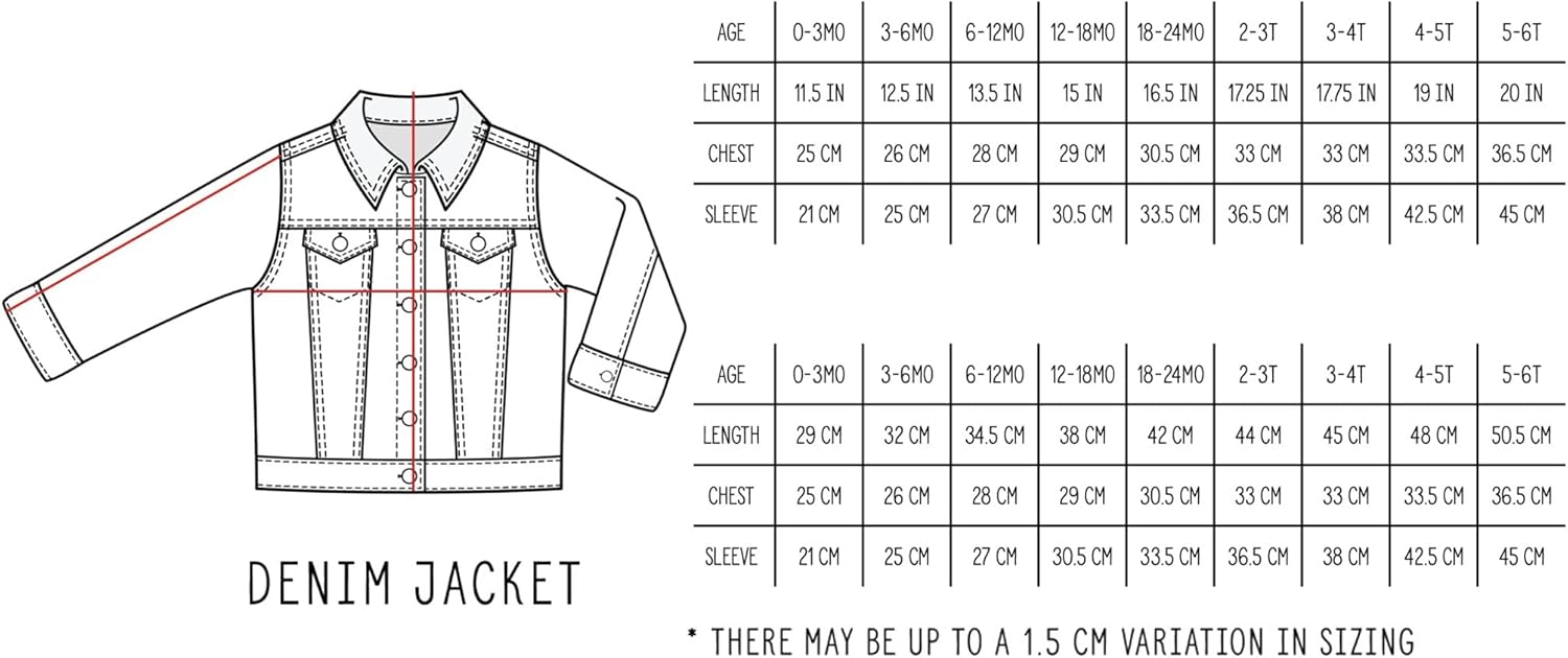 Personalized Kids Denim Jacket - Custom Embroidered Jean Coat with Name for Baby & Toddler Boys Girls, Lightweight Monogram Outerwear, Gift for Birthday, Baby Shower, Christmas - Image 5