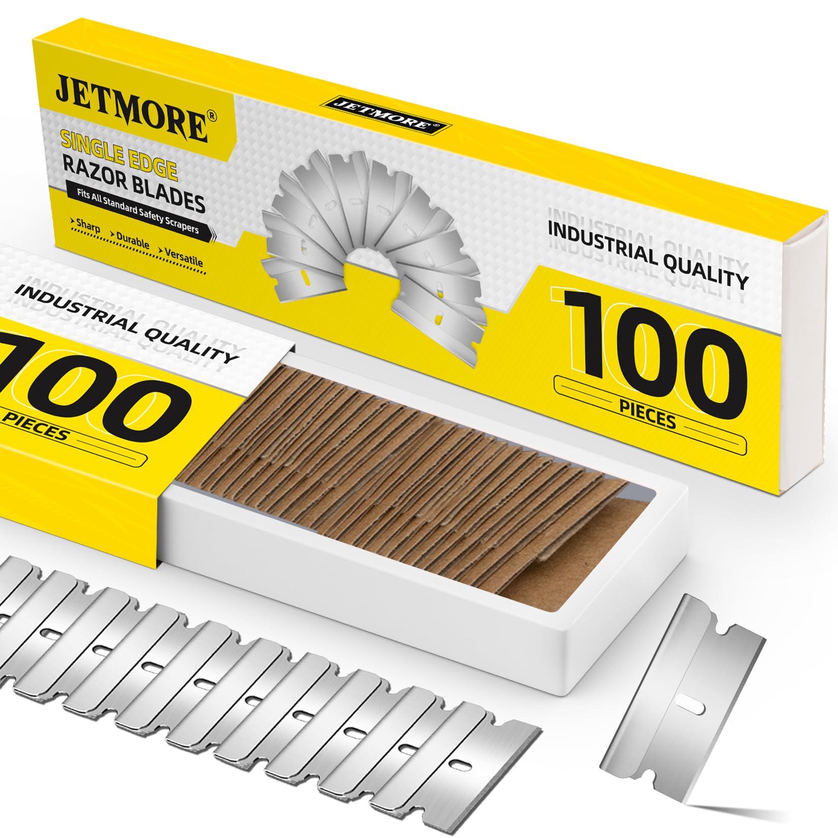Jetmore Razor Blades - 50 Pack -10 Jetmore Razor Blades - 50 Pack -10