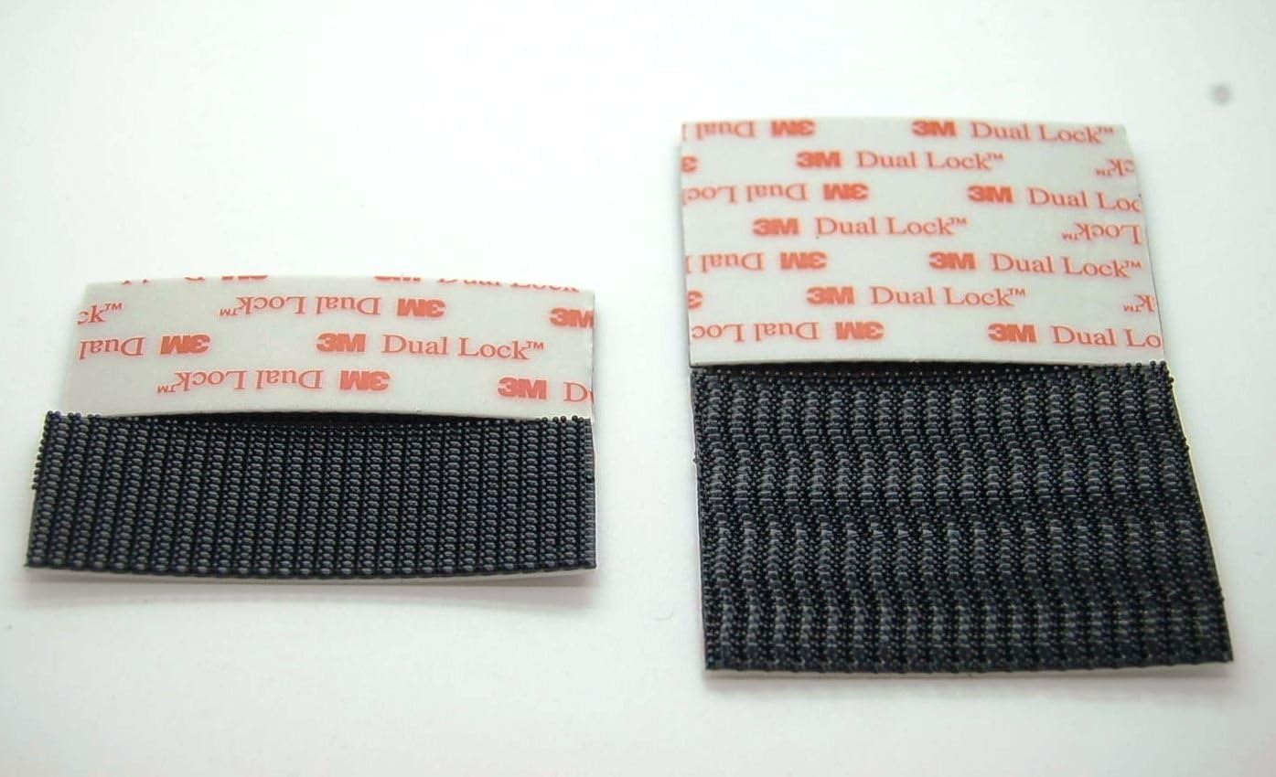 3M SJ3550, SJ3551 Dual Lock Reclosable Fastener, Super Heavy Duty Adhesive Extremely Strong with Length and Width Variations (25mmx100cm)