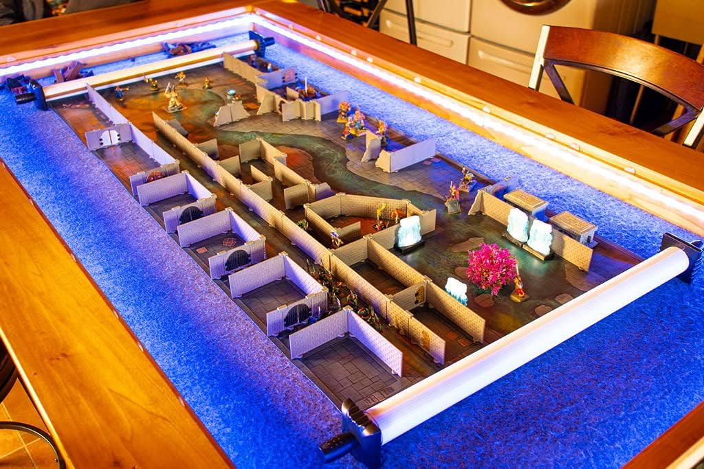 Bеѕt Quаlіtу 🔥 Modular Dungeon System: Tabletop & RPG Terrain Game Set for Dungeons & Dragons, Pathfinder, Castles & Crusades, 13th Age, Runequest, Asunder, Zombicide, and More! - Knight Set (460+ Pieces 1008 sqin)