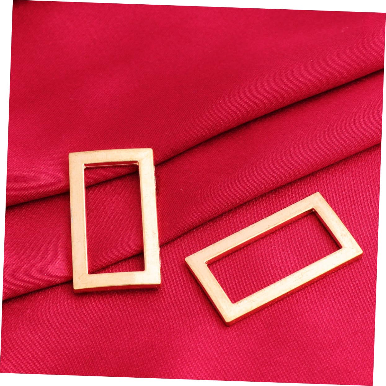 90pezzi Fibbia Quadrata Per Borse Accessori Fai Da Te Lega Per Sostituzione Di Argento e Nero Per Zaini Borse Tracolla e Tote