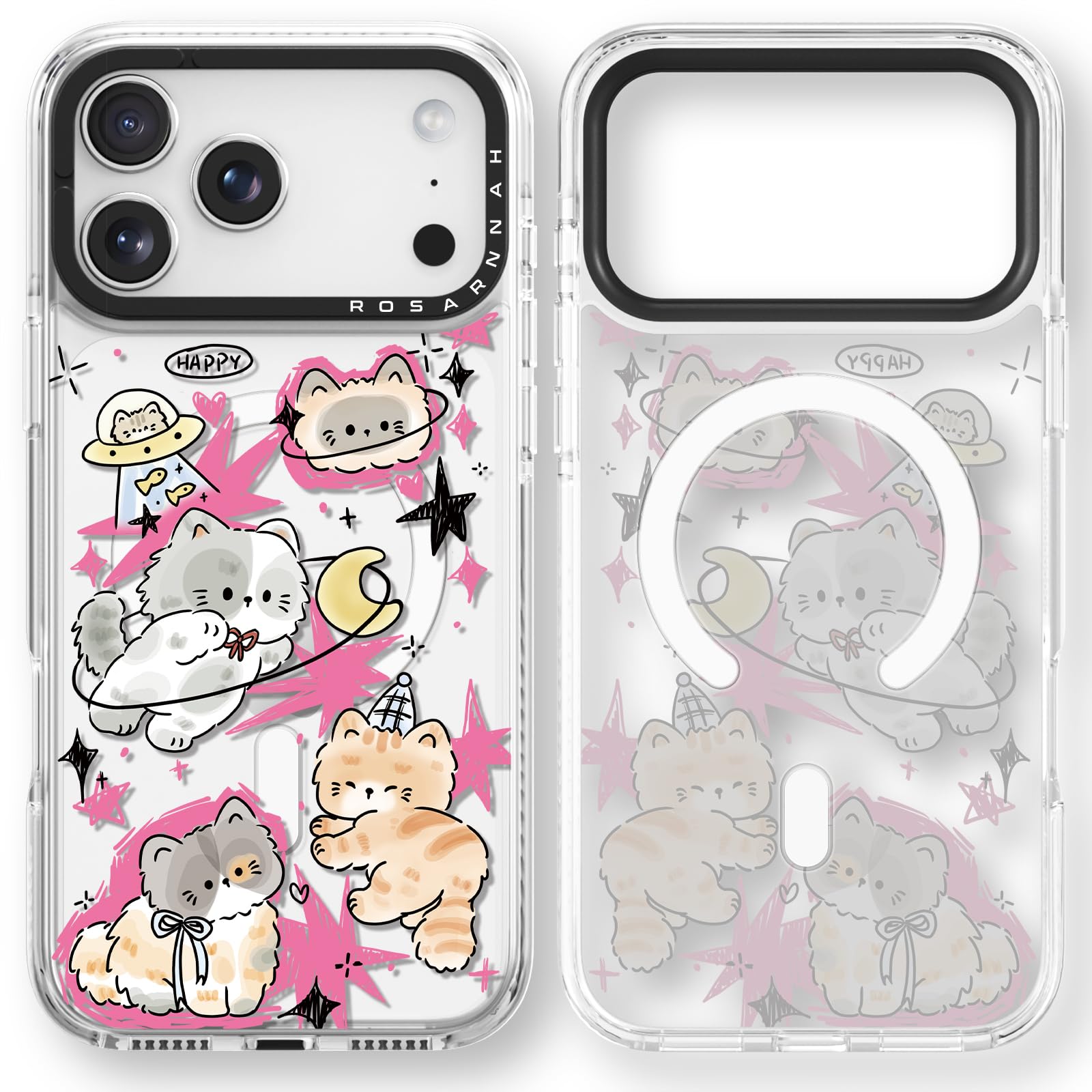 Coque iPhone 17 Pro Max durable antichoc 2 m Rosarnnah Magsafe - 8