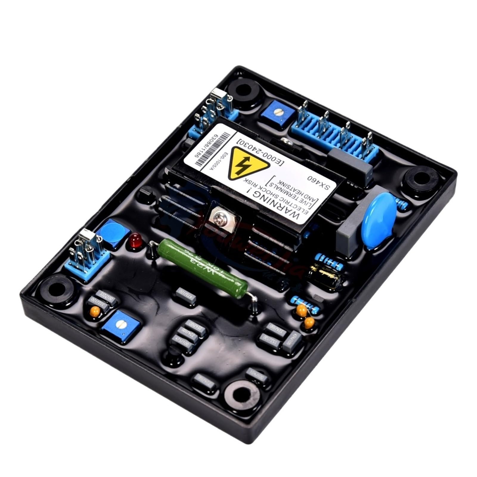 CSKWLLNBC 1pcs Sx460 AVR Automatic Voltage Regulator Stabilizer Diesel Electric Engine Control Board(SX460 Fourplugs)