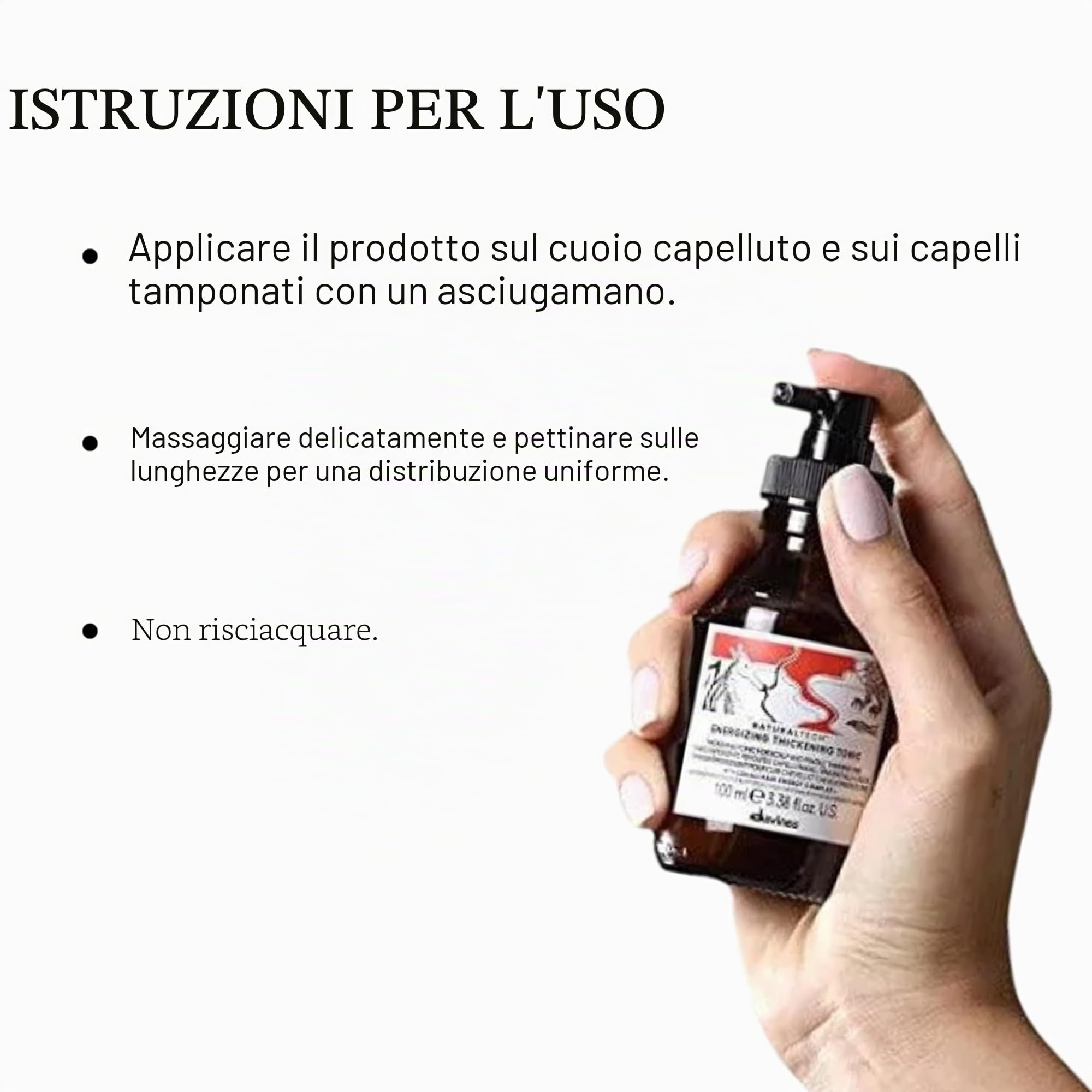 Davines ENERGIZING Thickening Tonic - Tonico ispessente per capelli fragili, tendenti alla caduta - 100 ml