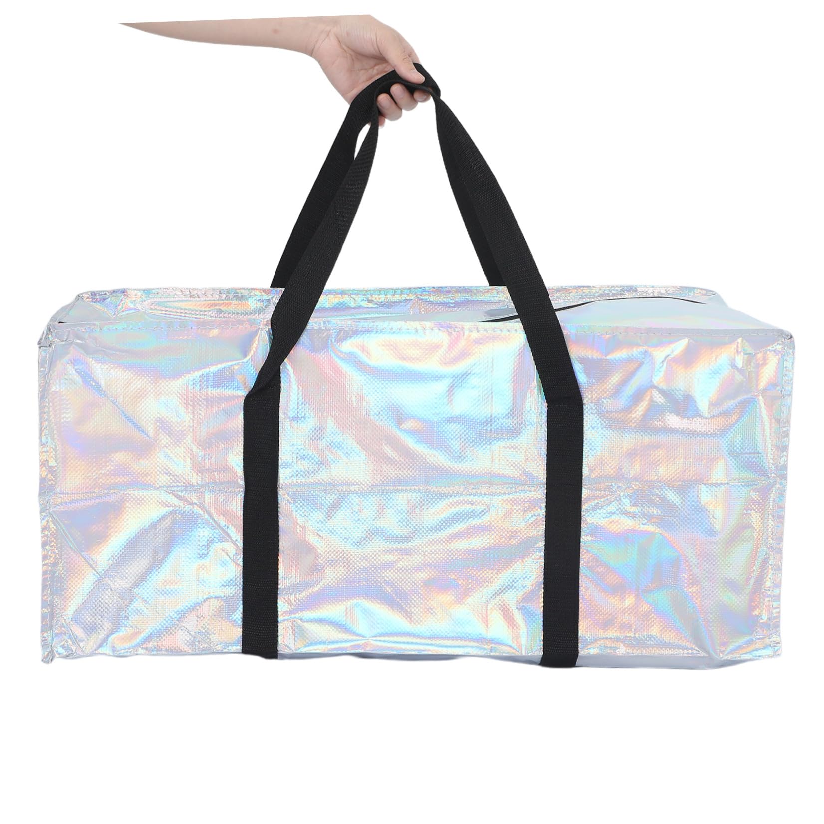 BESTOYARD 4 Pezzi Borsa da Trasloco Extra Large Oxford con Cerniera Rinforzata e Manici Larghi, Pieghevole e Riutilizzabile per Studenti e Famiglie