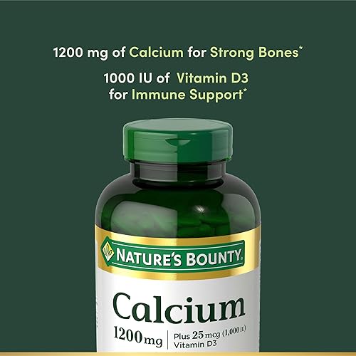 Miniatura 9 de Calcio 004 oz de Natures Bounty Plus Vitamina D3 AUS-060 1 1