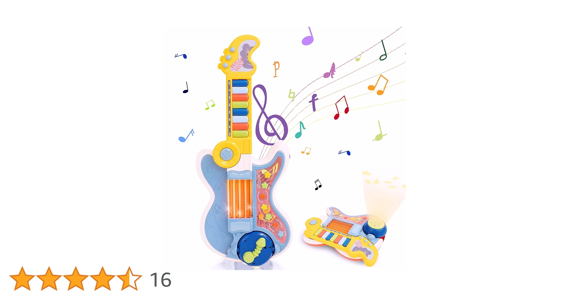Toddler Guitar, Musical Instruments Toys For Toddlers 1-3