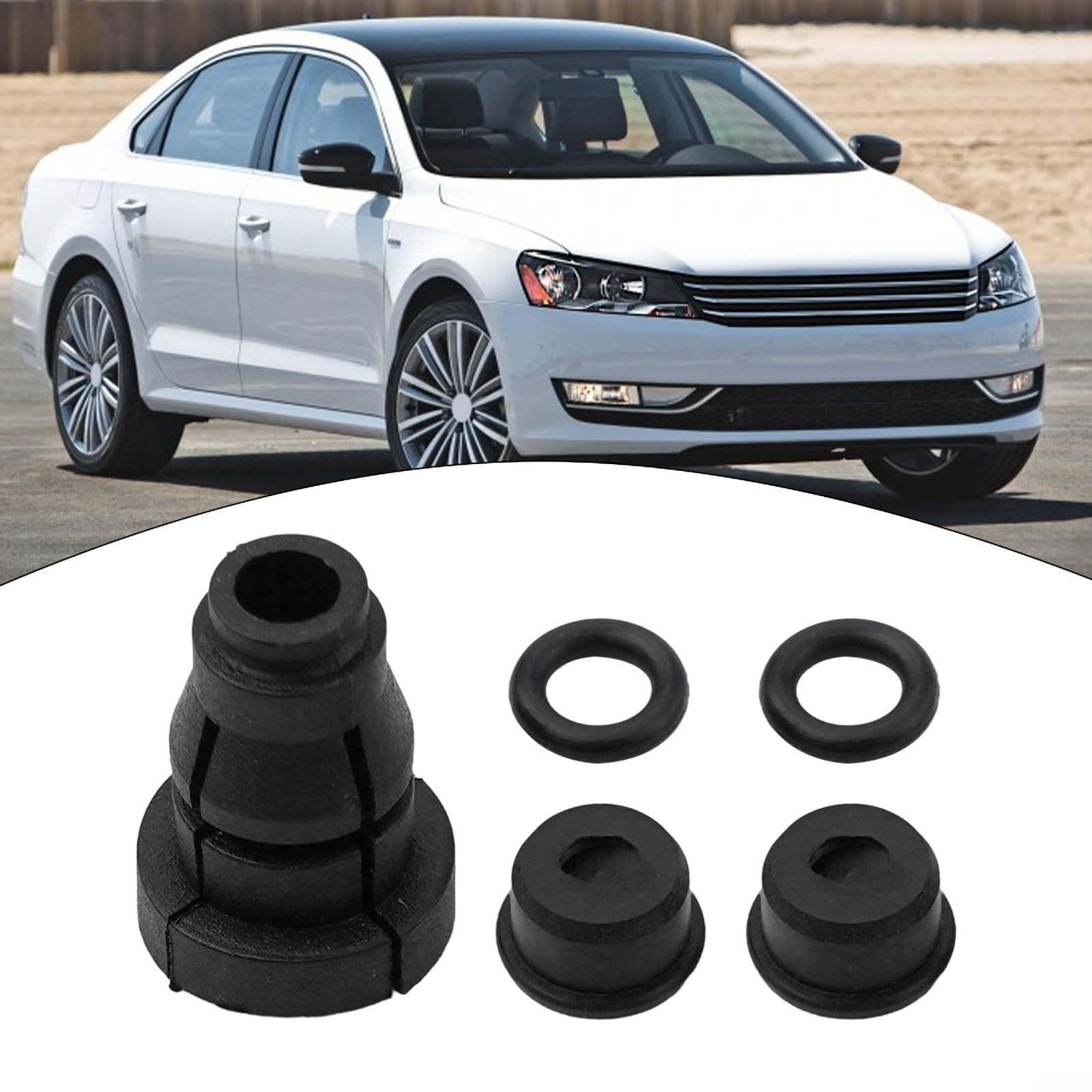 Kit de réparation de joint de joint de cylindre d'embrayage 1K0798741, 5 pièces en caoutchouc O-For Ring Set pour C-Max, Focus, pour Kuga, Connect, S-Max