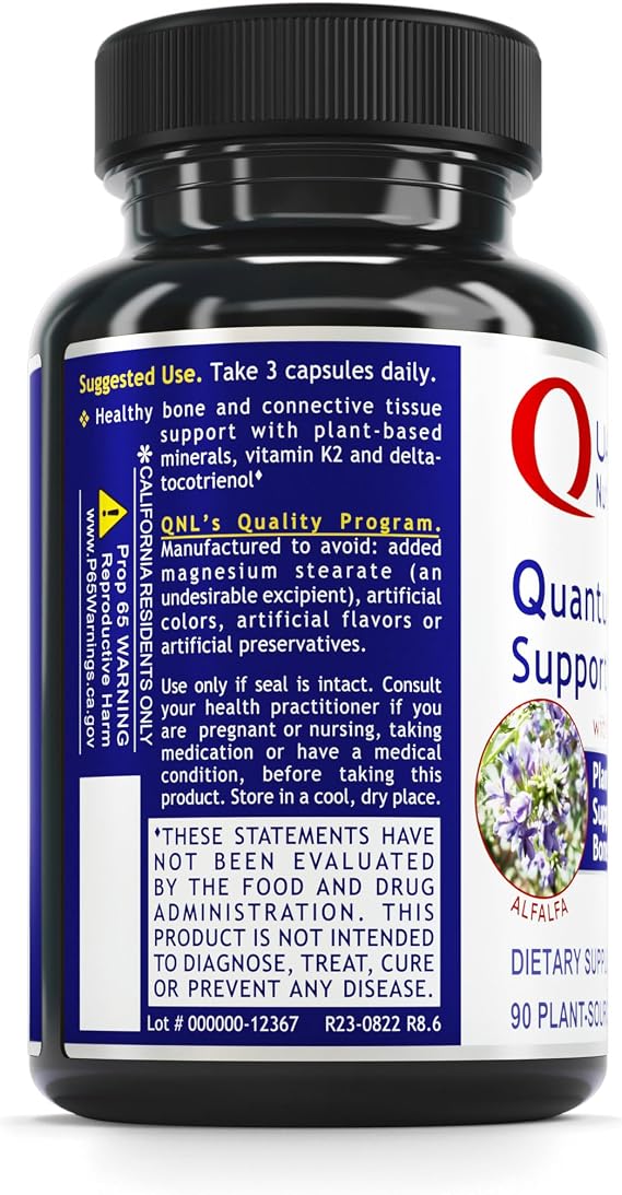 Quantum Nutrition Labs Quantum Bone Health Support - 90 Capsules