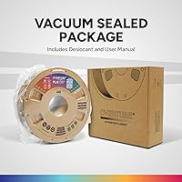 Vista 8 de OVERTURE PLA Filament 1.75mm PLA 3D Printer Filament, 1kg Cardboard Spool (2.2lbs), Dimensional Accuracy +/- 0.02mm, Fit Most FDM Printer (Brown)