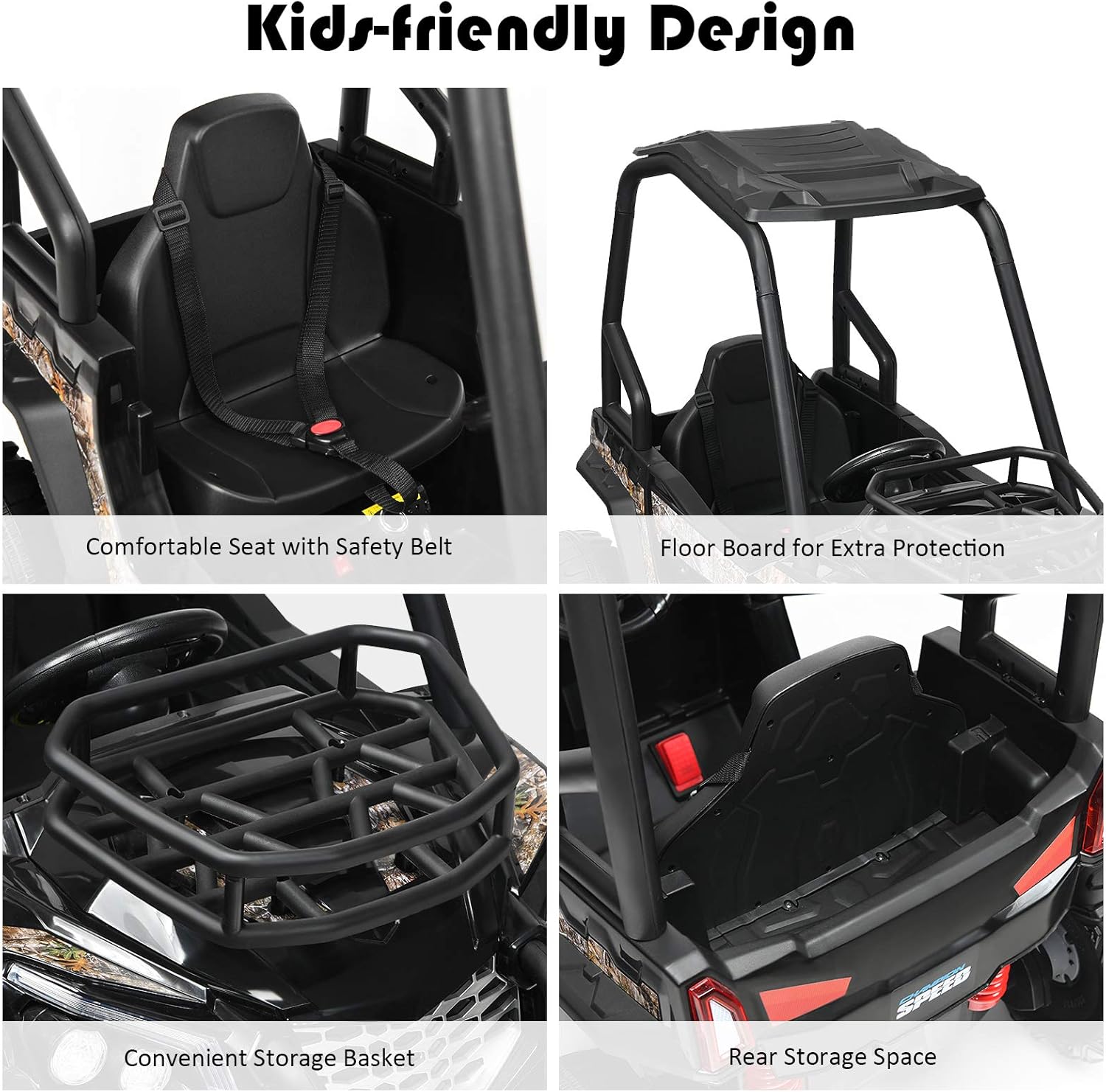 Black Friday Clearance Costzon Ride On Truck, 12V Batter Powered Electric Ride On UTV w/ 2.4 GHZ Remote Control, LED Lights, Music, MP3/USB, Storage Basket, Rear Wheel Motorized Electric Vehicle for Kids (Camouflage) Get Special Price Costzon Ride On Truck, 12V Batter Powered Electric Ride On UTV w/ 2.4 GHZ Remote Control, LED Lights, Music, MP3/USB, Storage Basket, Rear Wheel Motorized Electric Vehicle for Kids (Camouflage)