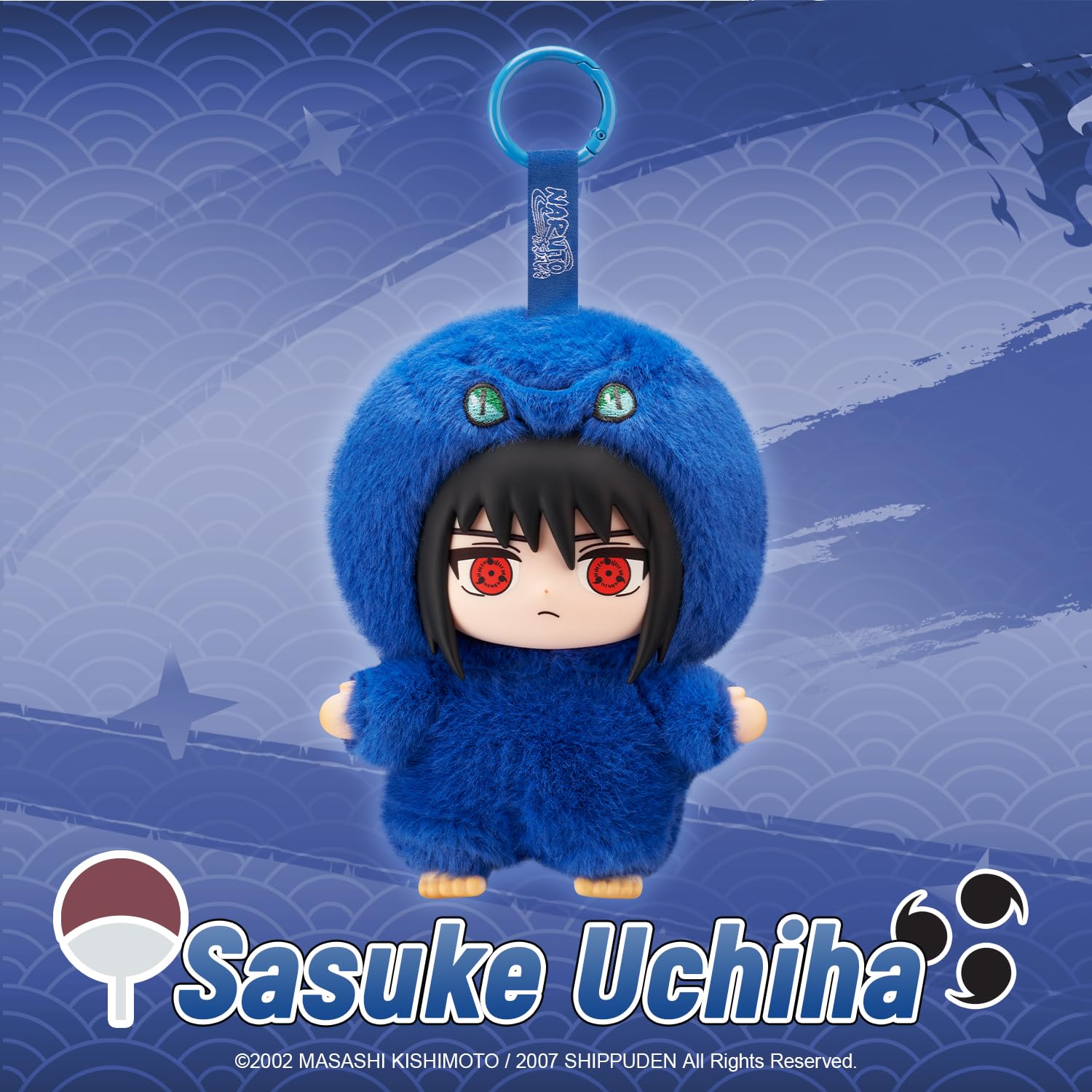 puremind Naruto Blind Box, 6 figure anime in peluche con licenza ufficiale | Altezza 15 cm, dettagli in vinile, elementi articolati, serie da collezione, portachiavi o ciondolo per borsa e zaino