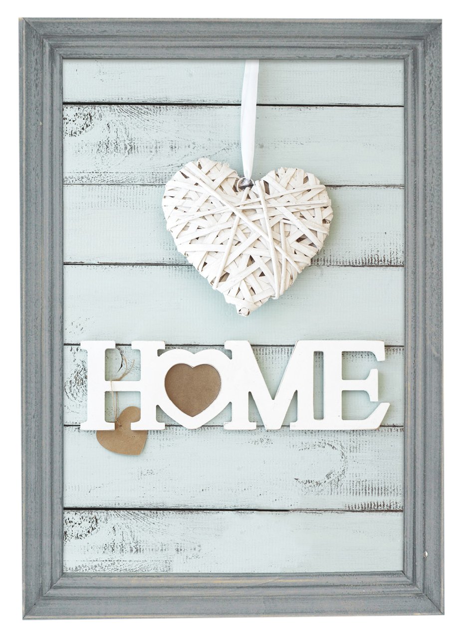 ZEP S.r.l. Vintage Grey Marco de Madera, Gris, 30 x 40 cm