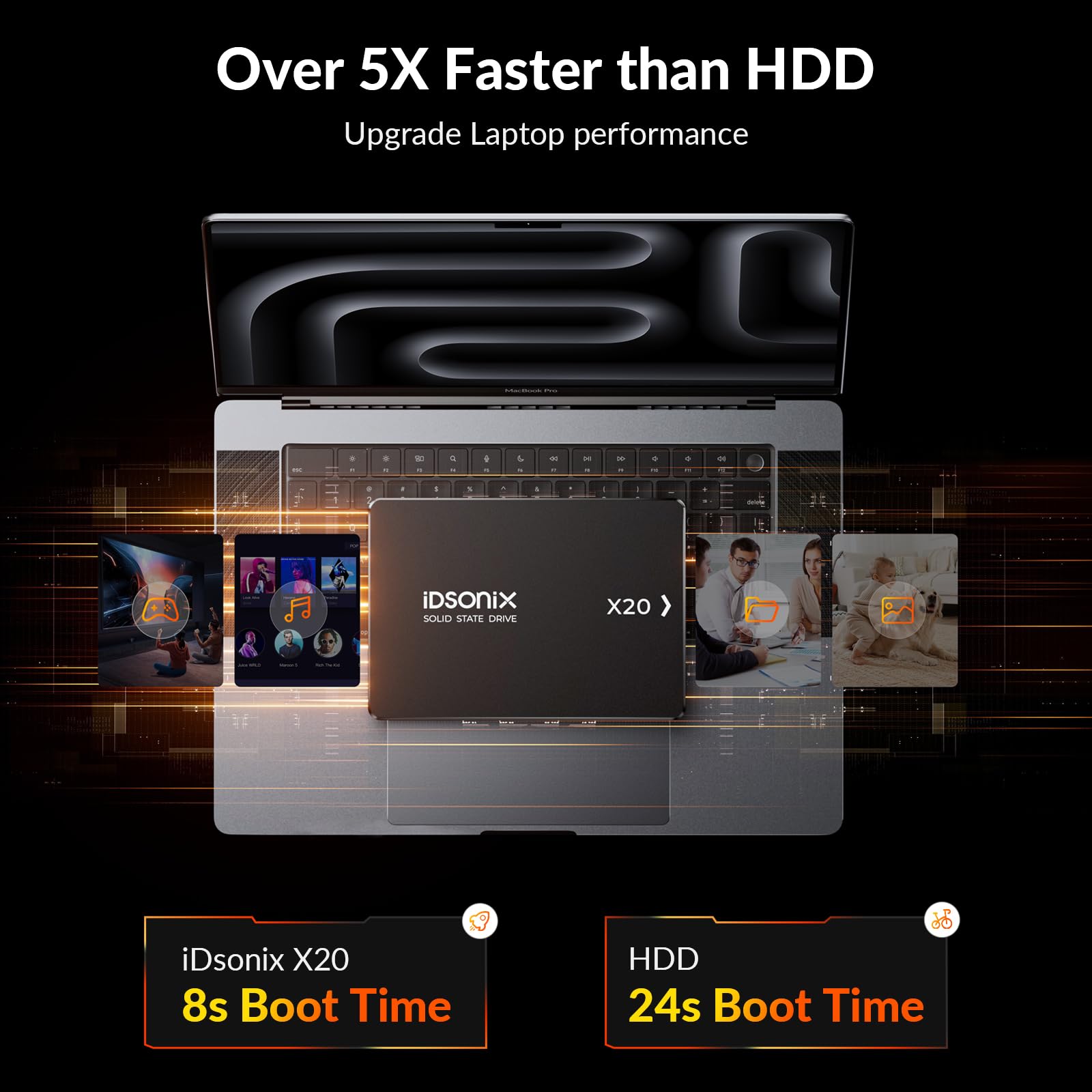 Amazon | iDsonix (アイドソニックス) 4TB 2.5インチ SATA 内蔵
