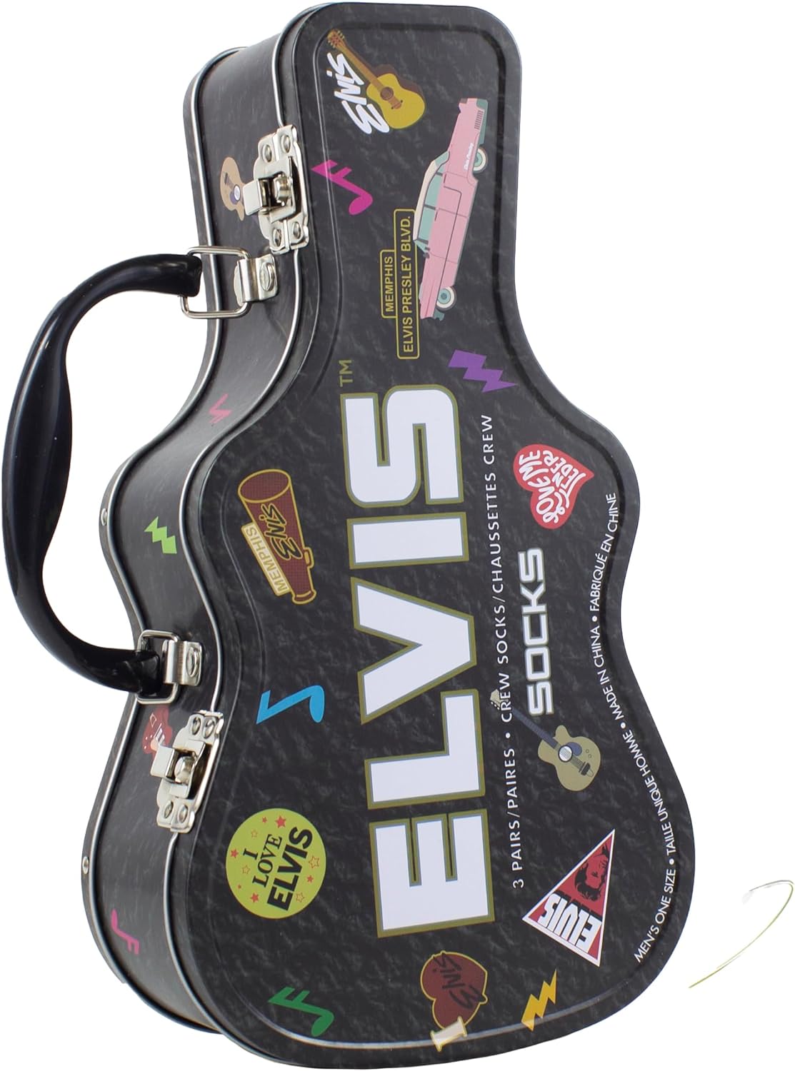 PERRI'S SOCKS - Licensed Guitar Tins with 3 Pairs of Socks - Image 6