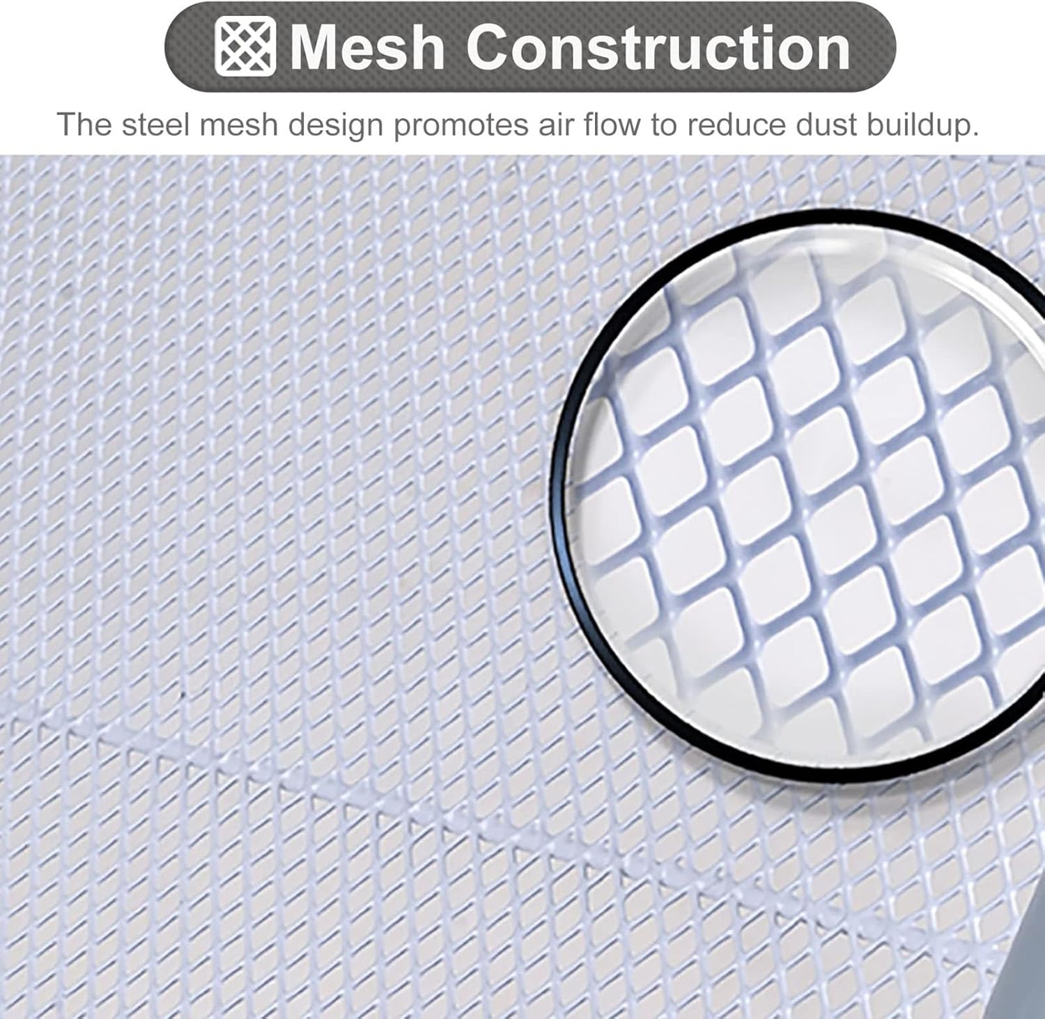 Floor Standing Magazine Rack, Literature Display Rack 4 Tiers Mesh Document Racks, Leaflets Brochure Display Stand for Office Bank Hall Multi-Purpose Display Rack (White)